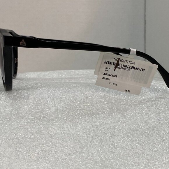 AIRE Nuleus Unisex Sunglasses Black Frame Black Tint NWT - Picture 3 of 15